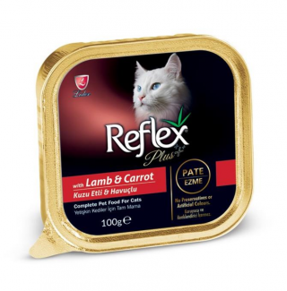 Reflex Plus Ezme Kuzu Etli ve Havuçlu 100 gr Kedi Maması kullananlar yorumlar